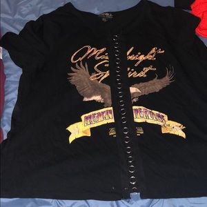 Black forever 21 shirt